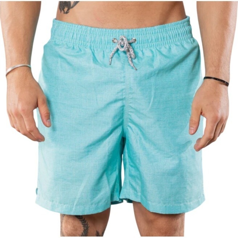 Michael's‎ |Turquoise Blue | Cyclist Liner Swim Trunks | NWT | Medium SKU 376
